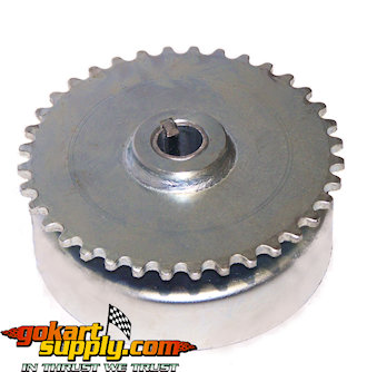 GO CART SPROCKET AND HUB FOR 1" AXLE 8249H 60 TOOTH FOR #40,41 &420 CHAIN  WAO 