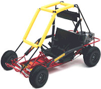 607 616 42" x 7/8" Hex Axle for Manco American Sportworks Go Karts 606 & 617 