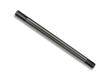 3//4/" Stepped 1/" Solid 30/" Steel Axle Threaded Ends 1401-30
