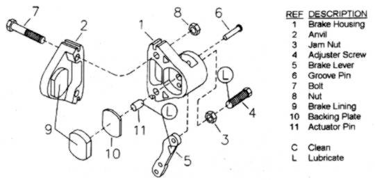 Details about   Rear Disc Brake Assembly Cylinder Caliper Disc Rotor for ATV 50-125cc Go Kart 